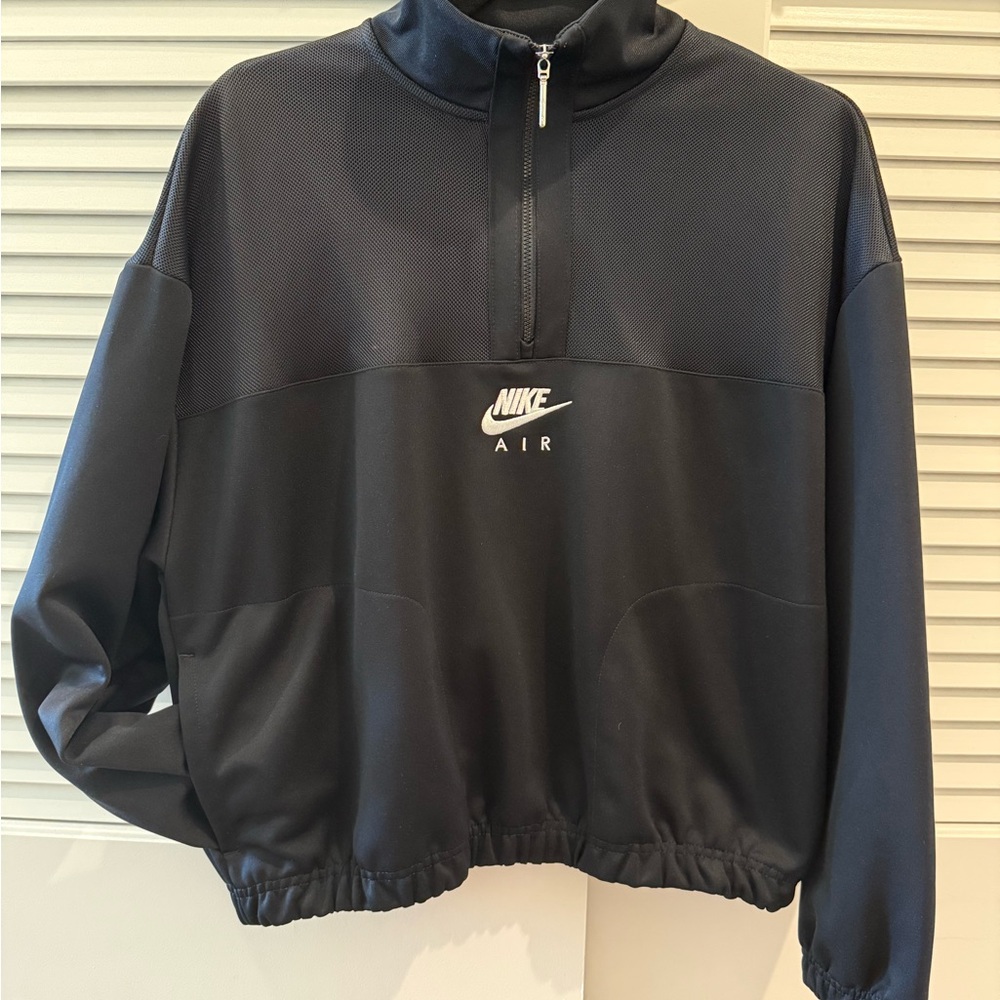 Nike Black Half-Zip Pullover Jacket